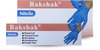 Rakshak Nitrile Powder Free Examination Hand Gloves Box Of 100