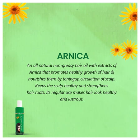 Sunny Herbals Arnica Hair Oil With Jaborandi 150 Ml
