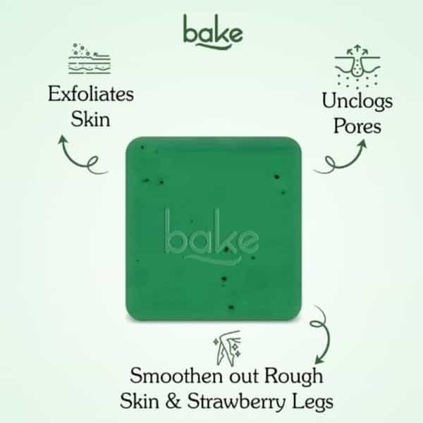 Bake 10% Aha + 1% Bha Soap For Pores | Exfoliation & Strawberry Skin (Pack Of 2)