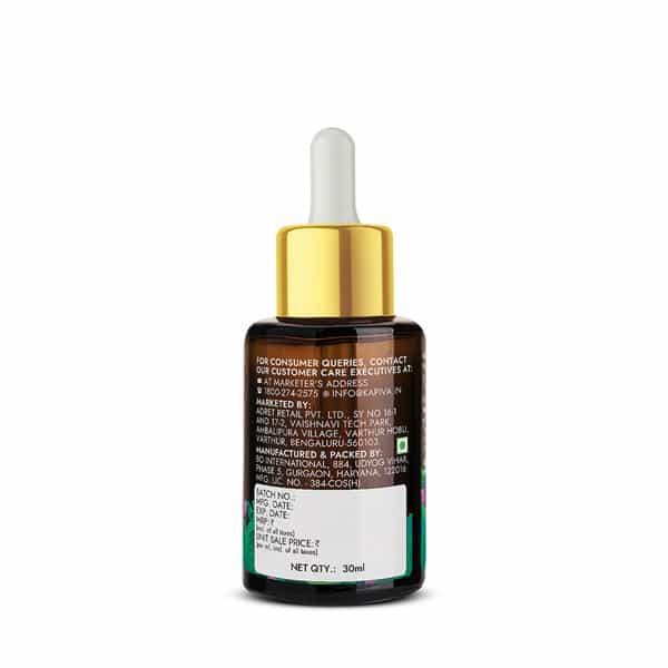 Kapiva Kumkumadi Glow Serum With Manjistha | Mulethi & Green Tea Bottle Of 30Ml