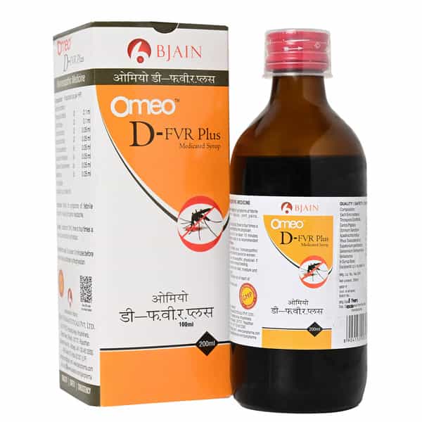 Bjain D-Fvr Plus Syrup 200Ml | Supports Fever Relief | Body Pain & Weakness Recovery