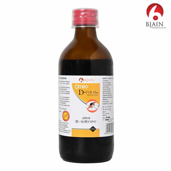 Bjain D-Fvr Plus Syrup 200Ml | Supports Fever Relief | Body Pain & Weakness Recovery
