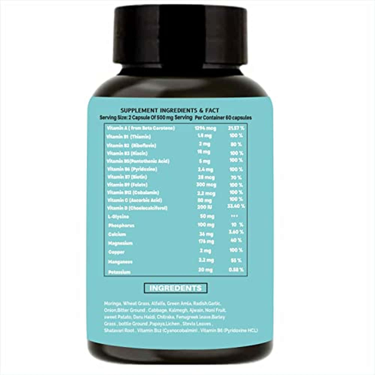 Buy FIJ AYURVEDA MULTIVITAMIN CAPSULE WITH VITAMINS, MINERALS & HERBS