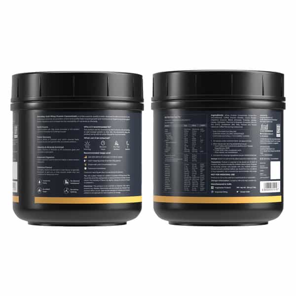Nutrabay Gold 100% Whey Protein Concentrate Cafe Mocha - 500G