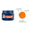 The Beard Story Ultimate Men Hair Styling Gel Medium Hold With Uv Protection For Shiny Hair 100 G