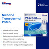 Rusan 2Baconil 21Mg | 2 Months Therapy Plan | Box | 7 Nicotine Transdermal Patch | Pack Of 8