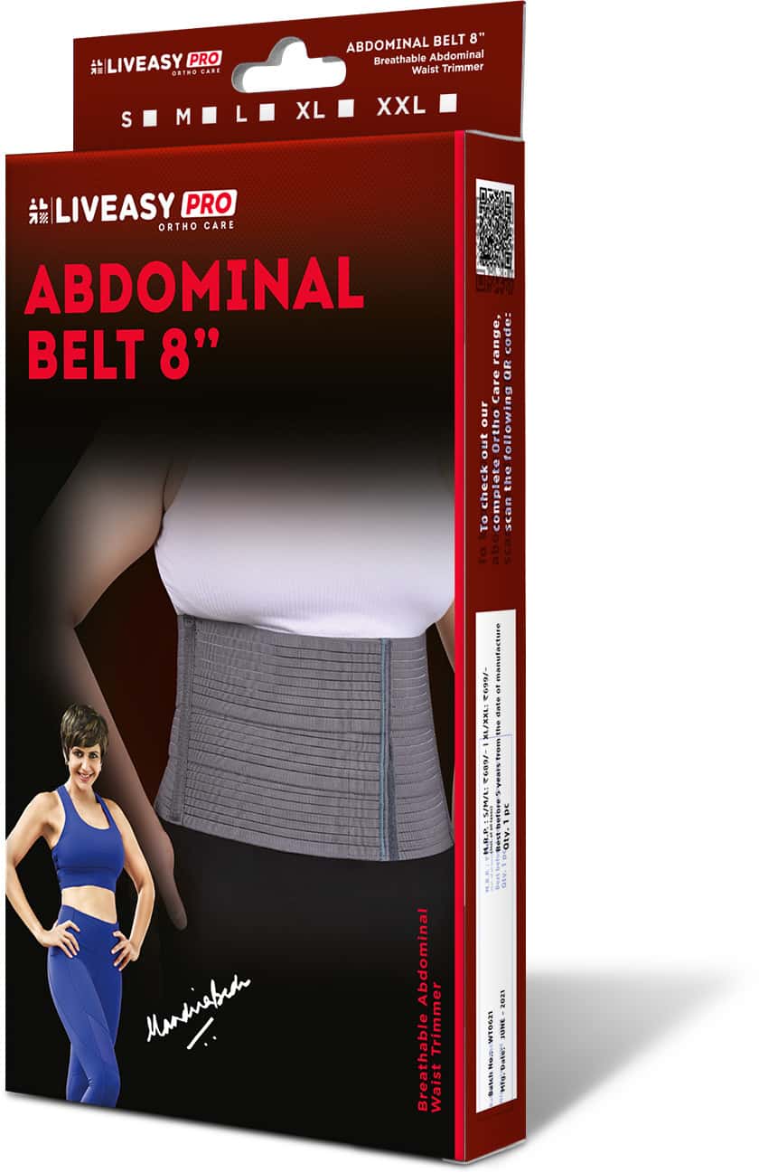 Buy LIVEASY PRO ORTHO CARE ABDOMINAL BELT XL Online & Get Upto 60