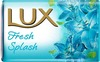 Lux Fresh Splash Water Lily & Cooling Mint Soap Bar - 100 G (Buy 4 Get 1)
