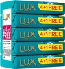 Lux Fresh Splash Water Lily & Cooling Mint Soap Bar - 100 G (Buy 4 Get 1)