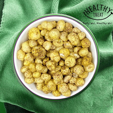 Healthy Treat Roasted Makhana- Pudina 140 Gm (Pack Of 2 Jars-70 Gm Each)