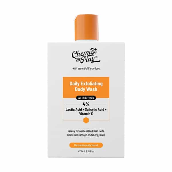 Chemist At Play Exfoliating Body Wash With Ceramides | Gently Exfoliates & Makes Skin Smooth 473 Ml