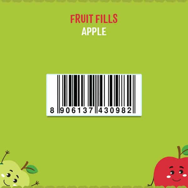 Timios Fruit Fills - Apple 200G