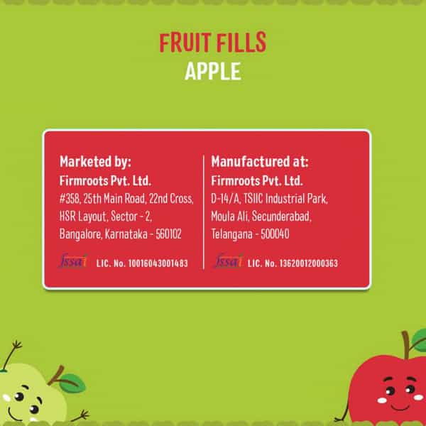Timios Fruit Fills - Apple 200G