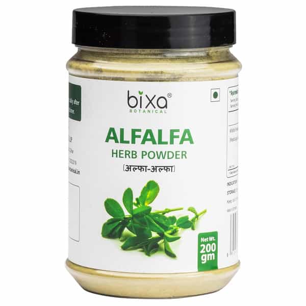 Bixa Botanical Alfalfa Powder(Medicago Sativa)-Supports Nutrition & Overall Well-Being(200G)