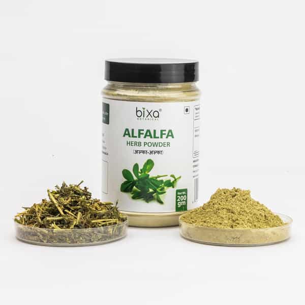 Bixa Botanical Alfalfa Powder(Medicago Sativa)-Supports Nutrition & Overall Well-Being(200G)