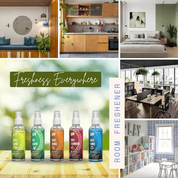 Involve Garden Fragrances - Valley Flower Spray Air Freshener For Car | Home & Office - Inat05