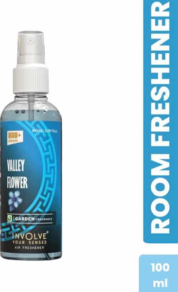 Involve Garden Fragrances - Valley Flower Spray Air Freshener For Car | Home & Office - Inat05