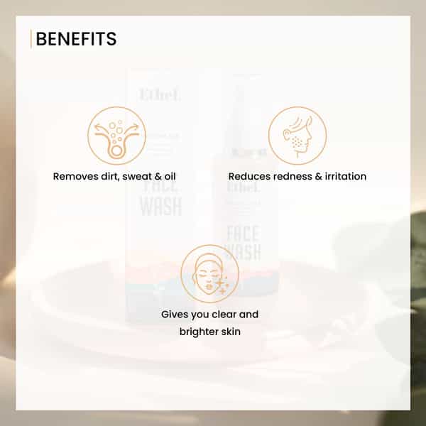 Ethel. Matcha Tea Facewash 100Ml.