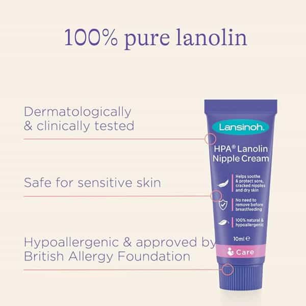 Lansinoh Lanolin Nipple Cream 10Ml