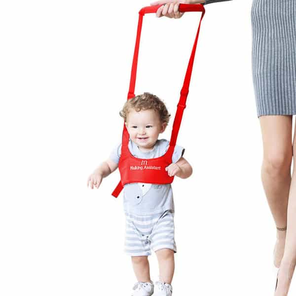 Magic Seat-Baby Safety Harness Walking Assistant Belt For Baby (Red)