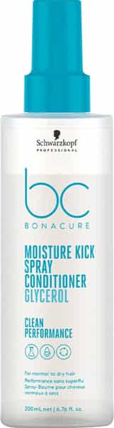 Schwarzkopf Professional Bonacure Moisture Kick Spray Conditioner With Glycerol 200Ml
