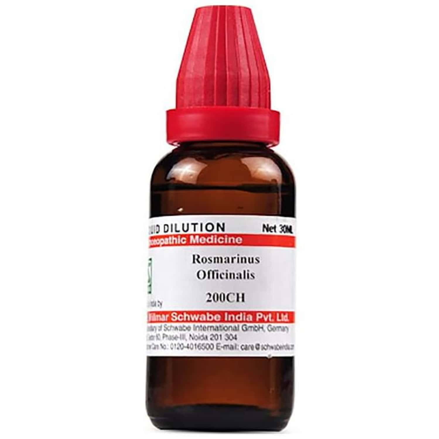 Dr. Willmar Schwabe India Rosmarinus Officinalis Dilution 200 Ch 30 Ml