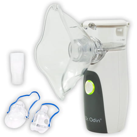 Dr. Odin Omn 102 Mesh Nebulizer Portable Respiratory Care Device Complete Kit White & Grey 1 No'S