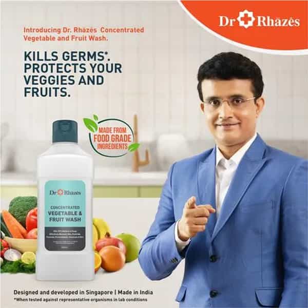 Dr Rhazes Vegetable Fruit Wash 500 Ml