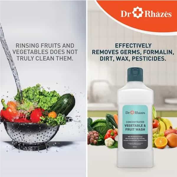 Dr Rhazes Vegetable Fruit Wash 500 Ml