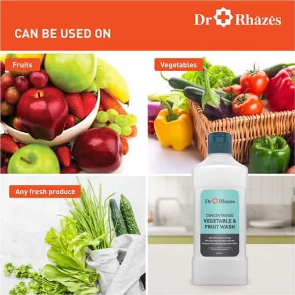 Dr Rhazes Vegetable Fruit Wash 500 Ml