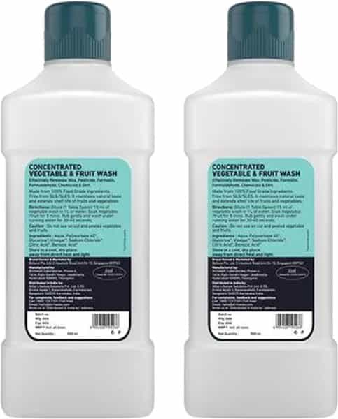 Dr Rhazes Vegetable Fruit Wash 500 Ml