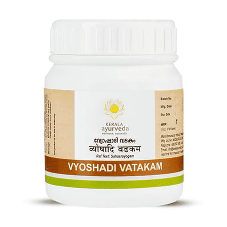 Kerala Ayurveda Vyoshadi Vatakam 50 Gm