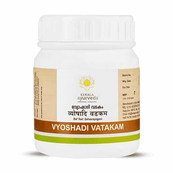 Kerala Ayurveda Vyoshadi Vatakam 50 Gm