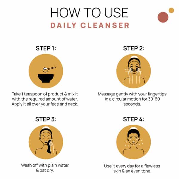Face Brightening Daily Cleanser/Without Steel Tin