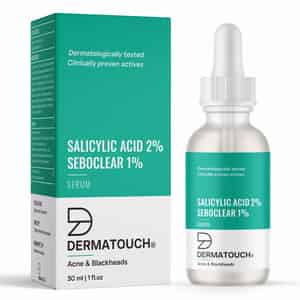 Dermatouch Salicylic Acid 2% Sebustop W/w 2% Face Serum |specially For Acne-prone & Oily Skin | 30ml
