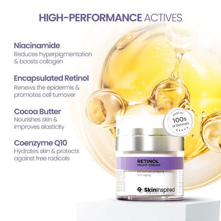 Skininspired Retinol Night Cream - 50g