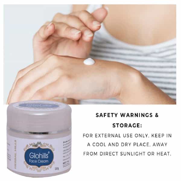 Herbal Hills Glohills Healthy Face Cream 50 Gm
