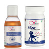 Vigini Penis Enlargement Growth Men's Massage Oil + Stamina Testosterone Power Booster Capsule