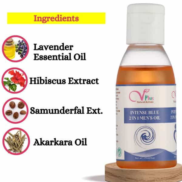 Vigini Penis Enlargement Growth Men's Massage Oil + Stamina Testosterone Power Booster Capsule