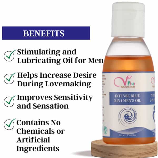 Vigini Penis Enlargement Growth Men's Massage Oil + Stamina Testosterone Power Booster Capsule