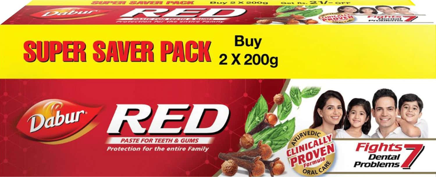 Dabur Red Paste Buy 2 X 200 Gm
