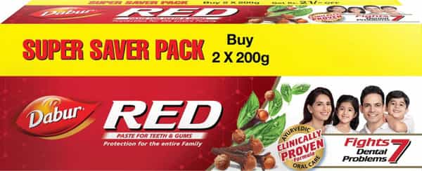 Dabur Red Paste Buy 2 X 200 Gm