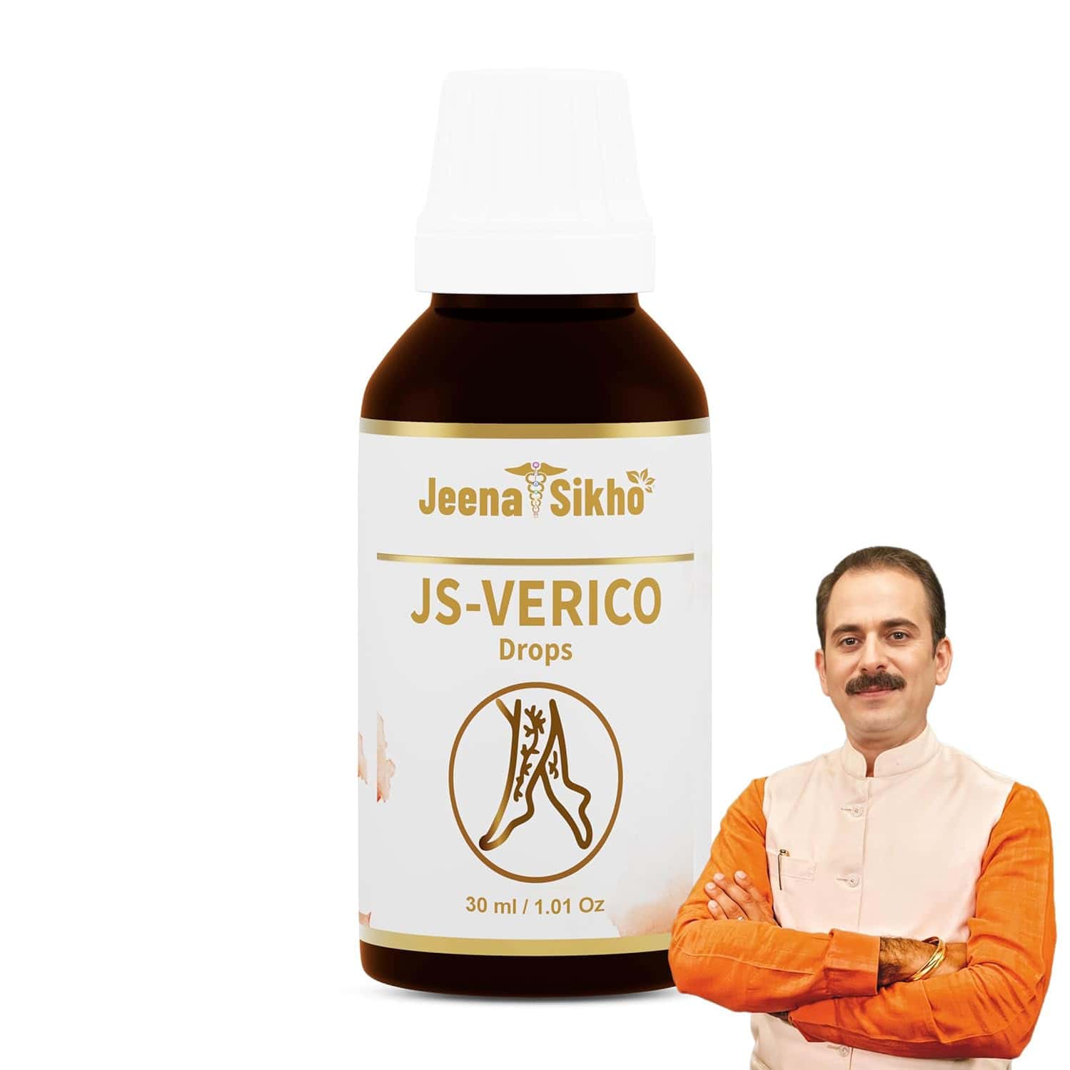 Jeena Sikho Js-verico Drop | Drops For Varicose Vein And Spider Veins | 30ml