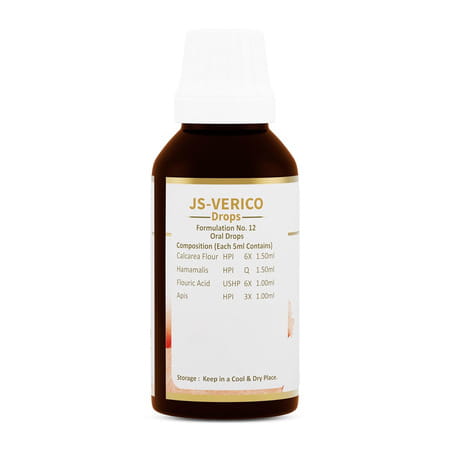 Jeena Sikho Js-Verico Drop | Drops For Varicose Vein And Spider Veins | 30ml