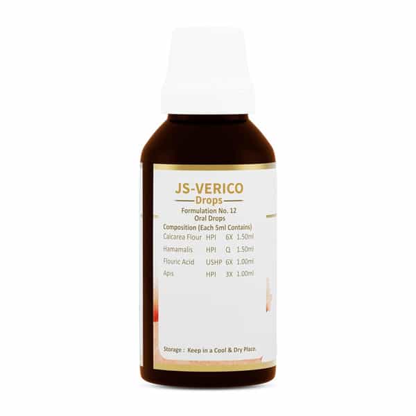 Jeena Sikho Js-Verico Drop | Drops For Varicose Vein And Spider Veins | 30Ml