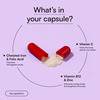 Hk Vitals Chelated Iron + Supplement (60 Capsules) | With Zinc | Vitamin C & Vitamin B12