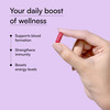 Hk Vitals Chelated Iron + Supplement (60 Capsules) | With Zinc | Vitamin C & Vitamin B12