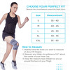 Vissco Knee Cap With Open Patella To Reduce Pressure On Patella -Small - Grey (Single Piece)