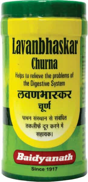 Baidyanath Asli Ayurved Lavan Bhaskar Churna 60G (Pack Of 3) Constipation Relief Healthy Digestion