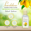 Pearldew Sanitizer (Lemon & Mint) | Aloe & Neem | Paraben Free | 60ml (Pack Of 12)